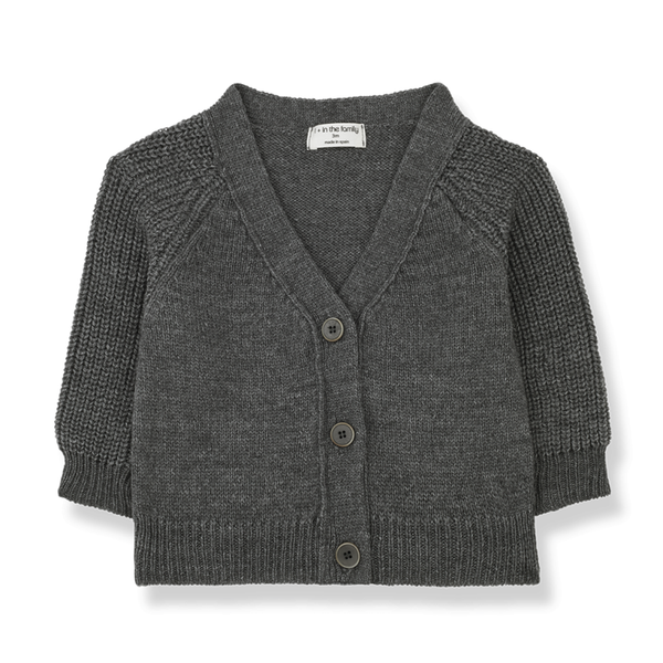 Cardigan bimbo in lana merino | 1+ in the family | inverno 24