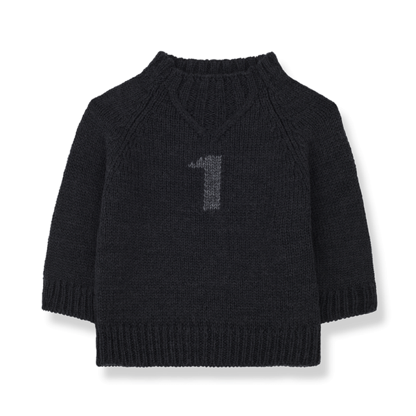 Maglione numero 1 in lana merino | 1+ in the family | inverno 24