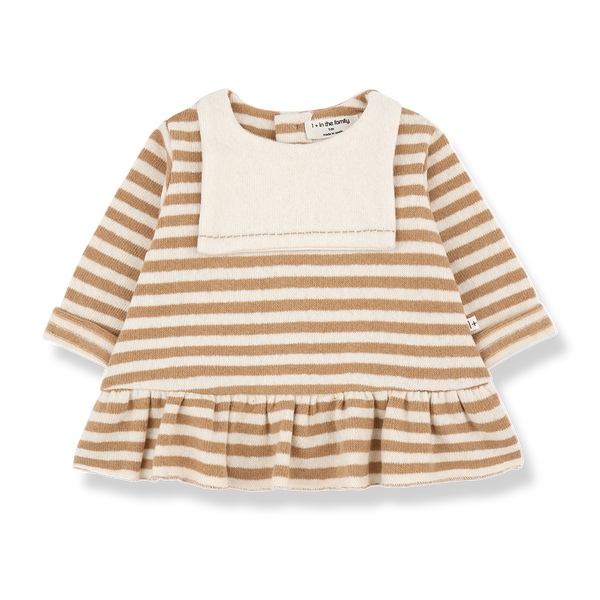 Vestito a Balze CLAUDETTE in Caldo cotone | 1+ IN THE FAMILY | AW25