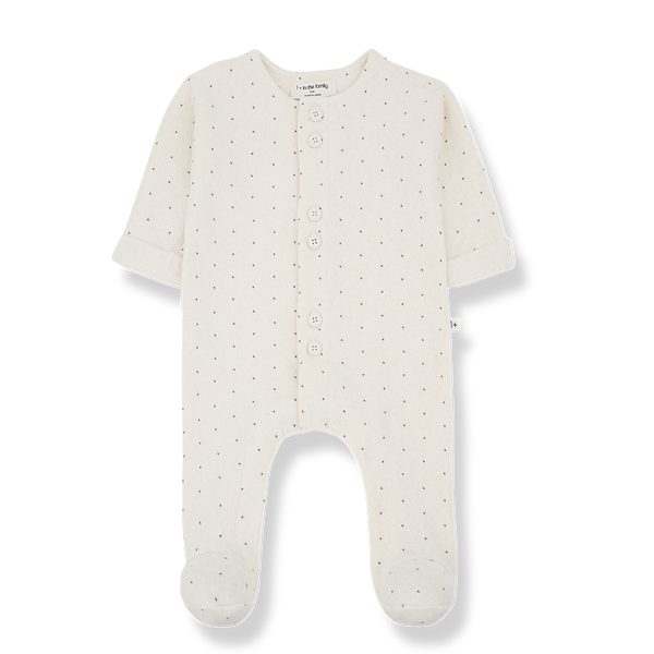 Tutina in caldo cotone a puntini | 1+ IN THE FAMILY | AW25