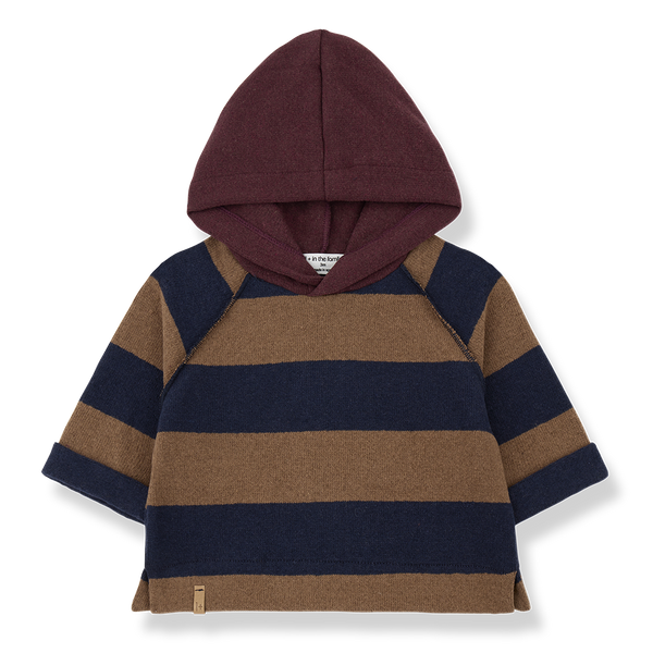 Felpa a Righe tre colori JAKOB | 1+ IN THE FAMILY | AW25
