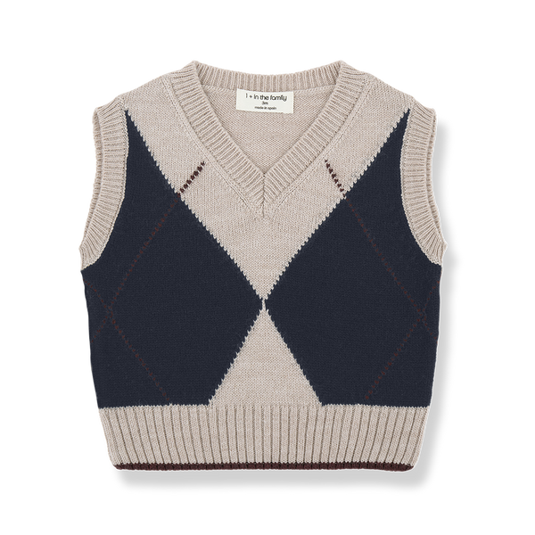 Gilet elegante in Lana Merino JOHANNES | 1+ IN THE FAMILY | AW25