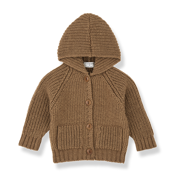 Giacca con Cappuccio in Lana Merino MORTEN | 1+ IN THE FAMILY | AW25