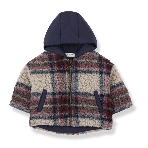 Giubbotto Tartan teddy HANS | 1+ IN THE FAMILY | AW25