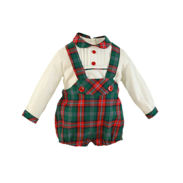SET SALOPETTE E CAMICIA NATALE
