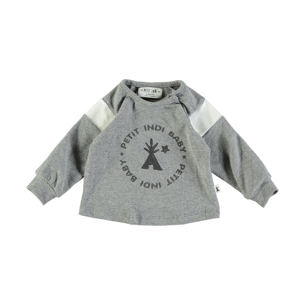 Felpa logo Petit Indi | Petit indi | inverno 24