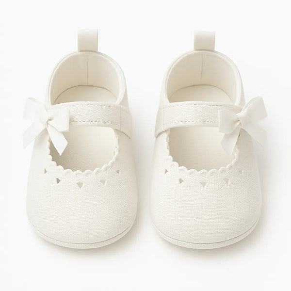 Ballerine in lino bianco