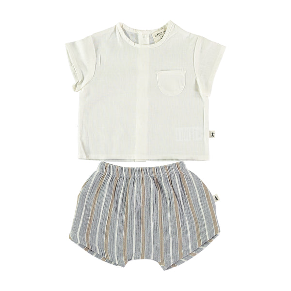 Set camicia e pantaloncini| Petit Indi | SS25