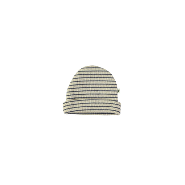Berretto a Righe in Caldo Cotone | PETIT INDI | AW25