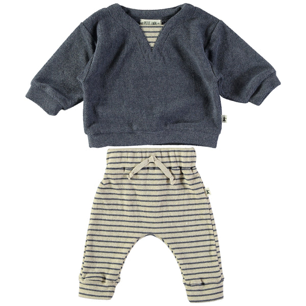 Set Maglia e Pantalone in Caldo Cotone | PETIT INDI | AW25