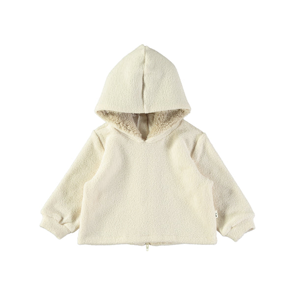 Felpa in Pile con Pelliccia Interna | PETIT INDI | AW25