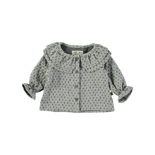 Blusa a Fiori con Colletto | PETIT INDI | AW25