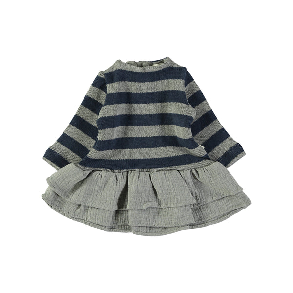 Vestito con Gonna a Balze | PETIT INDI | AW25