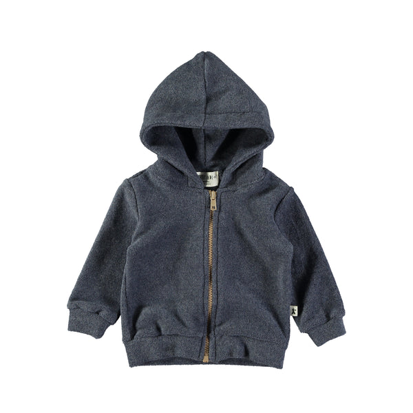 Giacca in Caldo Cotone con Cappuccio e Zip | PETIT INDI | AW25