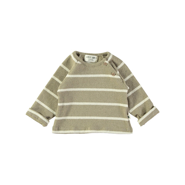 Maglioncino a Righe Beige | PETIT INDI | AW25