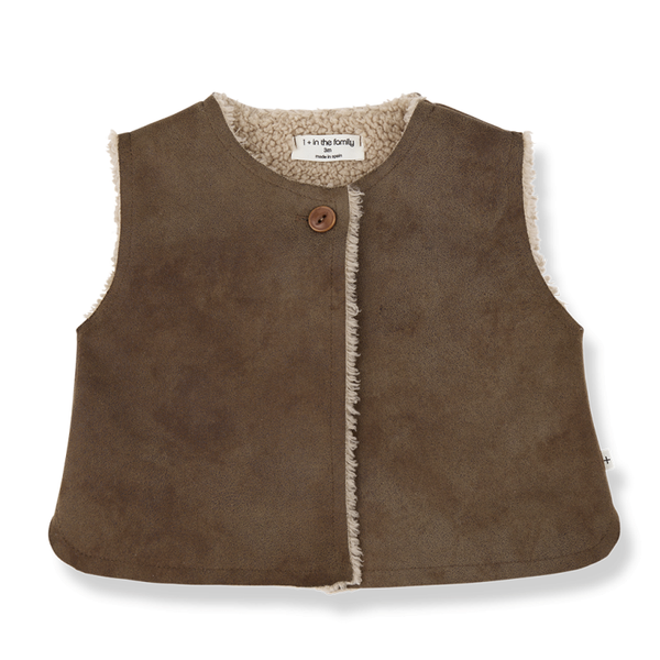 Gilet Montoncino con bottone KATJA | 1+ IN THE FAMILY | AW25