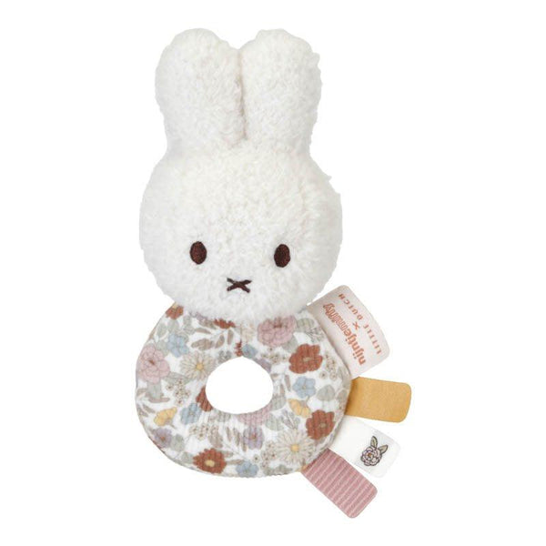 Sonaglio Miffy Vintage Fiorellini - Peperi Bimbi - Moda bambini da 0 a 6 anni