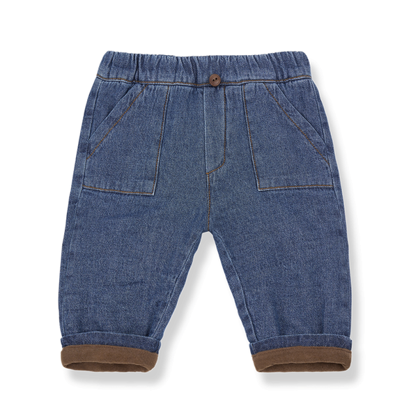Jeans Imbottiti con interno castagna WILLIAM | 1+ IN THE FAMILY | AW25